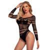 cutout cami strap see through lingerie sexy plus size long sleeve view 5 Cutout Cami Strap See-Through Lingerie Sexy Plus Size Long Sleeve detail 5