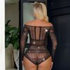 Cutout Rhinestone Bikini Lingerie Seductive Premium Sexy detail 4