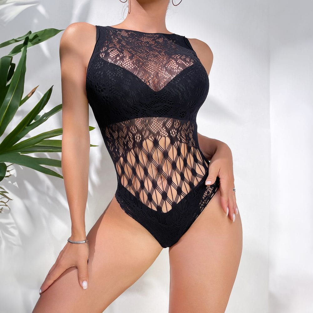 Bodycon Bikini Jacquard Lingerie
