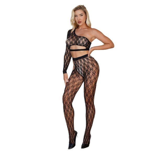 european bodycon cutout 2 piece set lingerie pantyhose set view 5 Bodycon Cutout 2-Piece Set Lingerie Pantyhose Set - detail