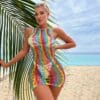 Bikini Rainbow Fishnet Lingerie Bikini