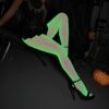 european halloween sexy glow in dark fishnet stockings no crotch view 3 European Halloween Sexy Glow-In-Dark Fishnet Stockings No-Crotch detail 3