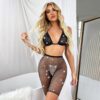 european influencer bikini seductive sexy rhinestone lingerie view 4 Bikini Rhinestone Lingerie - detail
