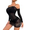 european influencer elegant off shoulder arm sleeves easy access lingerie view 5 Elegant Off-Shoulder Arm Sleeves Lingerie - detail