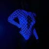 european neon cutout bodystocking long sleeve halter glow in dark view 2 European Neon Cutout Bodystocking Long Sleeve Halter Glow-In-Dark detail 2