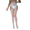 European Open-Crotch Glow-In-Dark Lace Sheer Cami Strap Sexy detail 5