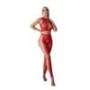 european red cutout pearl lingerie christmas set view 5 European Red Cutout Pearl Lingerie Christmas Set detail 5