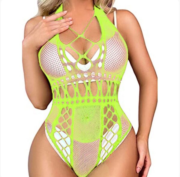 european seductive cutout bikini cami strap see through lingerie view 3 European Seductive Cutout Bikini Cami Strap See-Through Lingerie detail 3