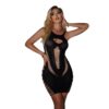 Cutout Elegant Dress Lingerie - detail