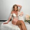 Cutout Gradient Bandeau Dress Lingerie - detail