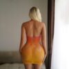Gradient Cutout Dress Lingerie - detail