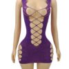 european seductive sexy rhinestone lingerie easy access fishnet view 3 European Seductive Sexy Rhinestone Lingerie Easy-Access Fishnet detail 3