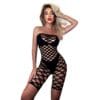 european sexy cutout bandeau fishnet lingerie easy access view 5 Cutout Bandeau Fishnet Lingerie - detail