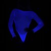Cutout Glow-In-Dark Bikini Bodystocking Fishnet - detail