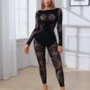 Cutout High-Waist Slim Fit Padded Knit - detail