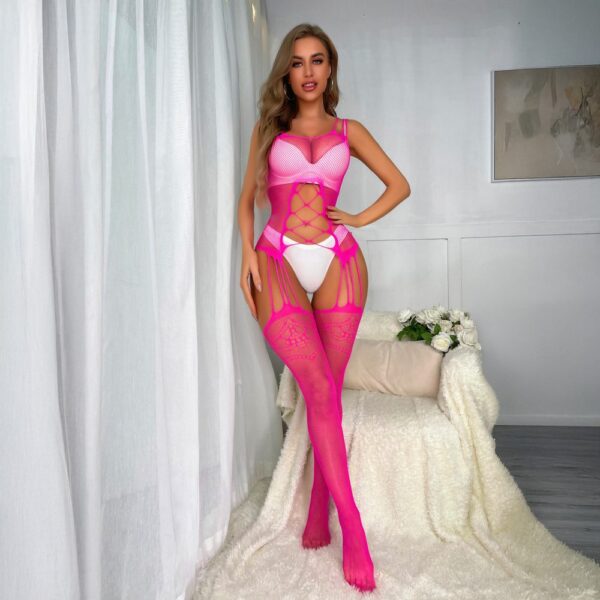 european sexy fishnet cutout lingerie passionate seductive view 3 Fishnet Cutout Lingerie Passionate - detail