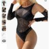 european sexy seductive cami strap cutout leopard arm sleeves gallianse Cami Strap Cutout Leopard Arm Sleeves