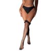 Sensual Lace Stockings Fishnet Mid-Calf Socks - detail