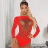 european sheer cutout passionate easy access lingerie sexy view 3 Sheer Cutout Passionate Lingerie - detail