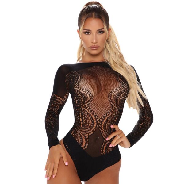 european sheer cutout passionate easy access lingerie sexy view 5 Sheer Cutout Passionate Lingerie - detail