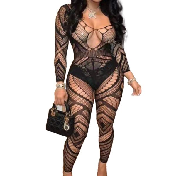 Sheer Cutout Passionate Lingerie - detail