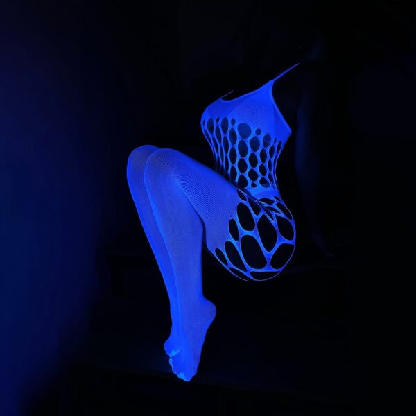 Aurora Glow Cutout Bodysuit