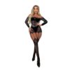 Lace Bodysuit See-Through Sexy Easy-Access Open-Crotch Lingerie detail 5
