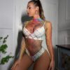 premium easy access seductive influencer rainbow fishnet lingerie view 2 Premium Easy-Access Seductive Influencer Rainbow Fishnet Lingerie detail 2