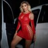 seductive cutout gloves dress lingerie sexy view 2 Cutout Gloves Dress Lingerie - detail