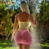seductive cutout gradient bandeau dress lingerie sexy view 4 Cutout Gradient Bandeau Dress Lingerie - detail