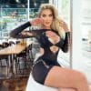 seductive premium cutout long sleeve dress lingerie sexy view 3 Cutout Long Sleeve Dress Lingerie - detail