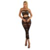Sensual Bandeau Cutout Lace Slim Fit Slimming Beach - detail