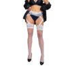 Sensual Sexy Nude Cami Strap Stockings Lace Thigh-High Stockings detail 5