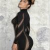 Sensual Sweet Dress Bodycon Bodystocking - detail