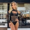 sexy cutout crystal bikini fishnet lingerie easy access gallianse Sexy Cutout Crystal Bikini Fishnet Lingerie Easy-Access