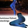 Sexy Cutout Glow-In-Dark Fishnet Bodycon Pantyhose Neon detail 4