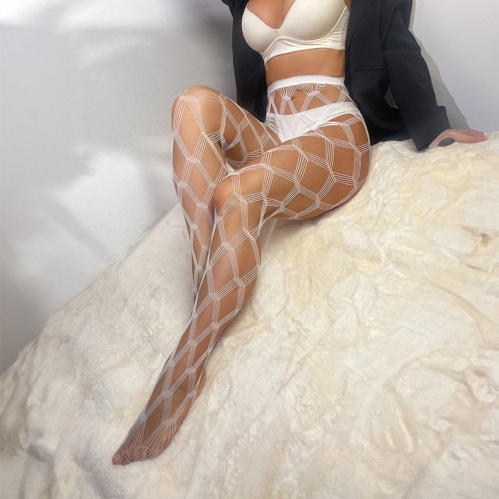 Socks Sensual Cutout Stockings Sheer