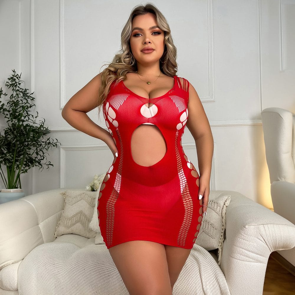 Xl Plus Size Cutout Plus Size Lingerie